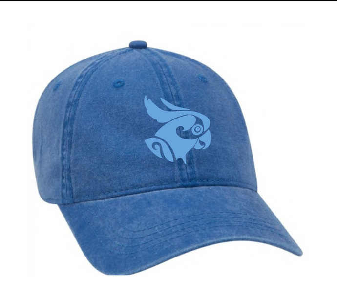 Cockatoo blue Soft Style hat